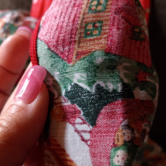 Vintage Holiday Entertaining Bardwil Linens Christmas Holiday Oblong Tablecloth - Picture 6 of 11